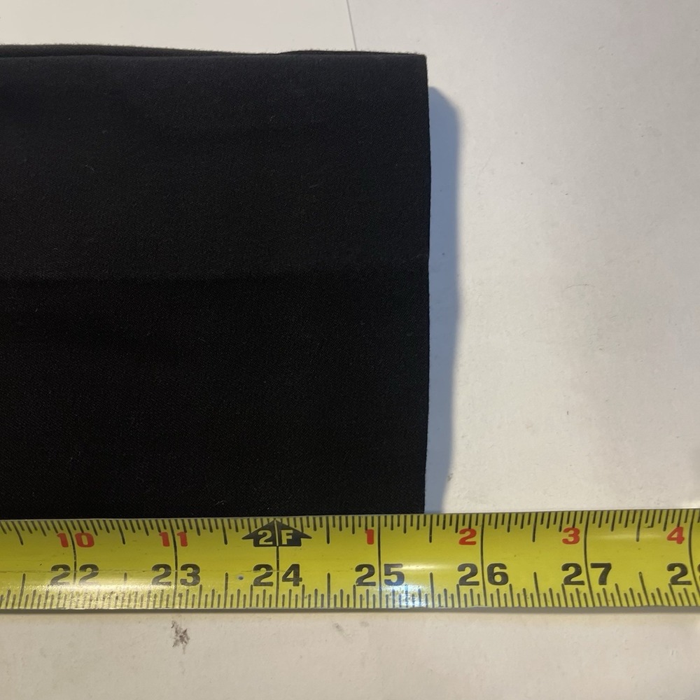 Anthropologie The Essential Slim Black Pants Size 2 Ankle Stretch Preppy Career - Picture 6 of 10